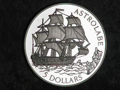ISLANDS 5 Dollars Silver Coin