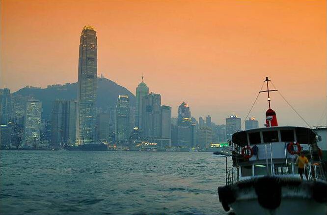Hong Kong City China Beautiful Skyline Photos