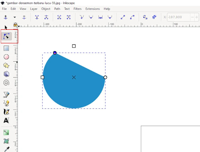 Dasar Cara Membuat Objek Di Inkscape 1.0