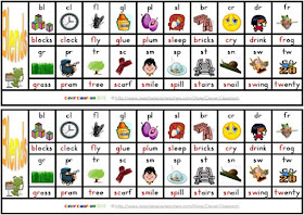 Beginning Blends Desk Strips PDF file Clever Classroom image