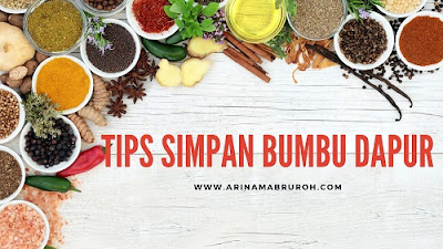 Cara menyimpan bumbu dapur agar tetap awet