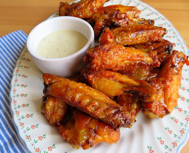 Crispy Baked Hot Wings