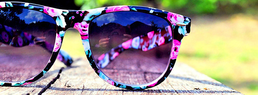 Pretty Sun Glasses FB Cover