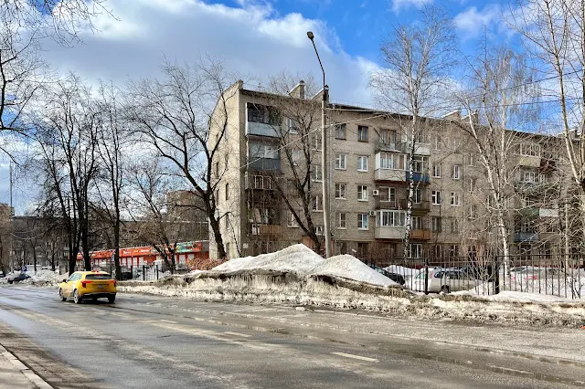 Люберцы, Комсомольская улица, жилой дом 1965 года постройки