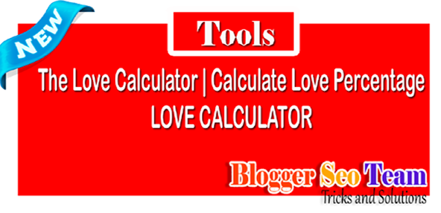 The Love Calculator | Calculate Love Percentage |LOVE CALCULATOR |