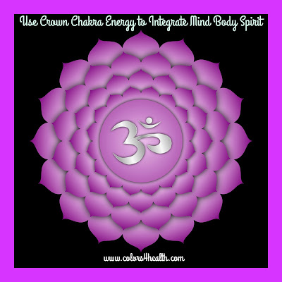 Crown Chakra and Purple Color Energy at Colors 4 Healtht