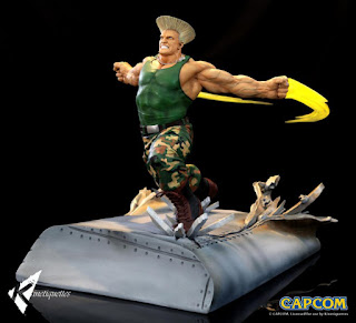 Figuras: Figura diorama de Guile Vs Charlie Nash War Heroes del Street Fighter II" - kinnetiquettes