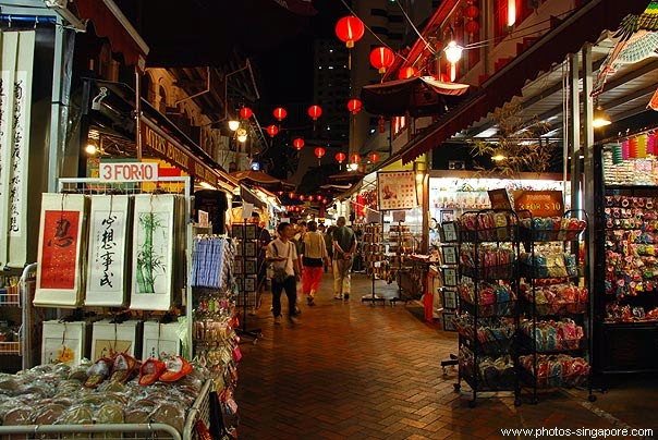 tempat belanja singapura: chinatown