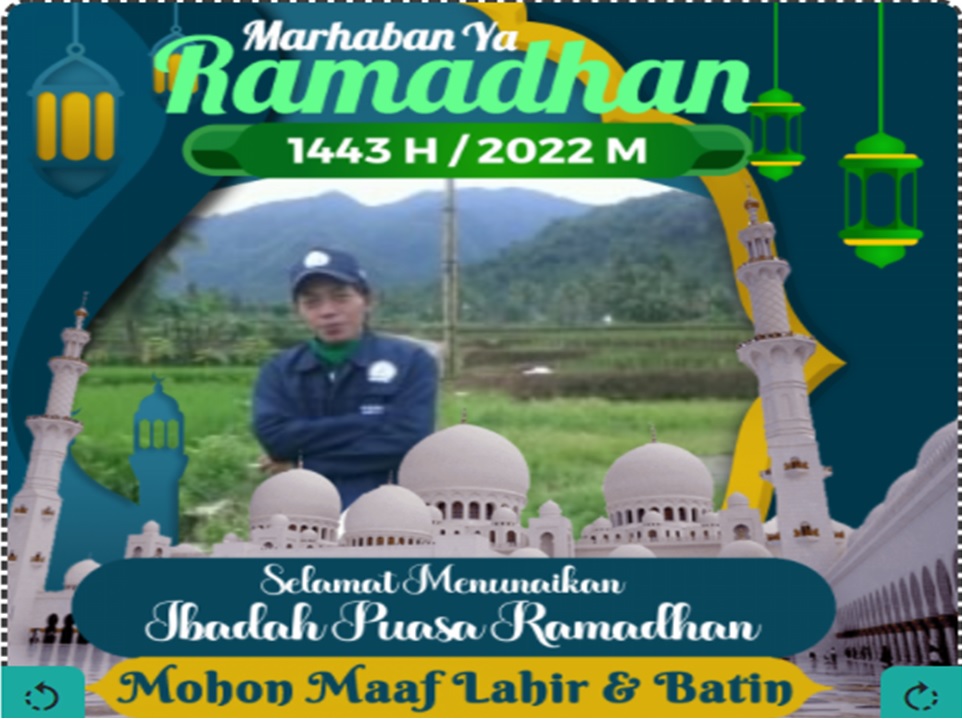 Twibbon Marhaban Ya Ramadhan 1443 H