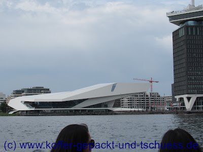 Amsterdam Grachtenfahrt Filmmuseum EYE