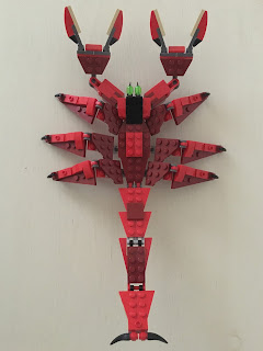 LEGO 31032　クリエイター　ファイヤードラゴン　サソリ　レビュー