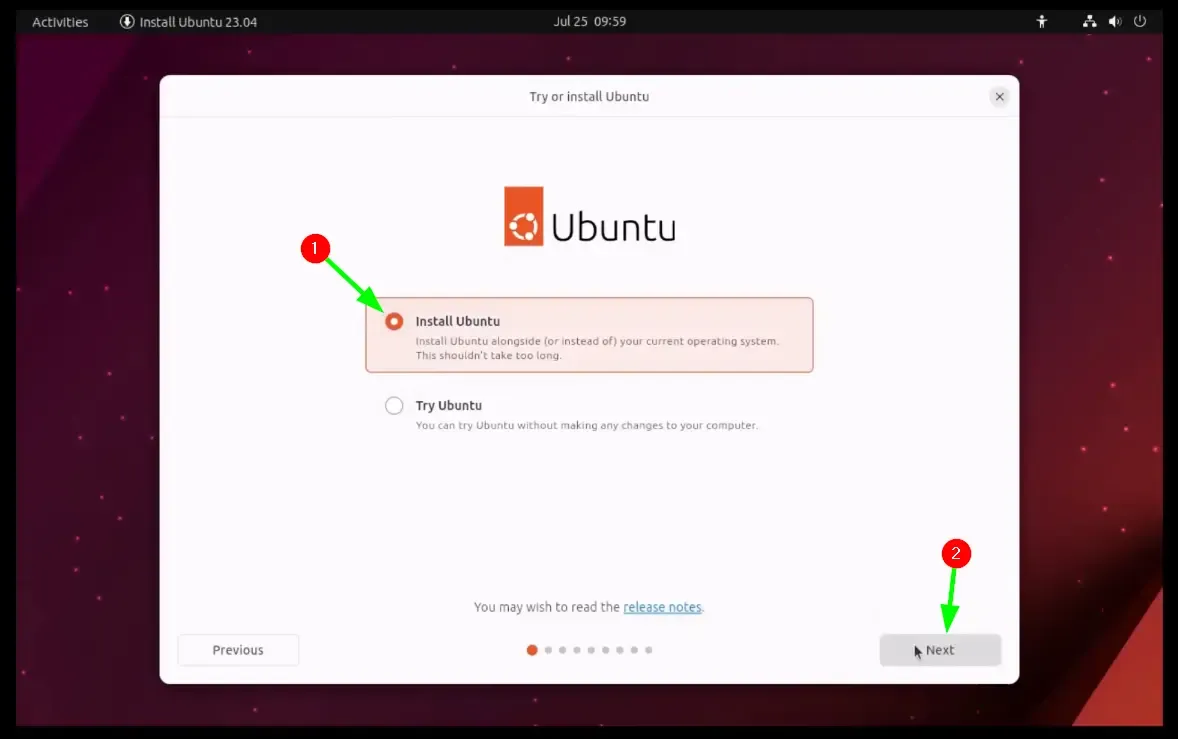 تثبيت Ubuntu 23.4 على VMware