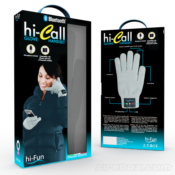 Packaged Hi-Call glove phone