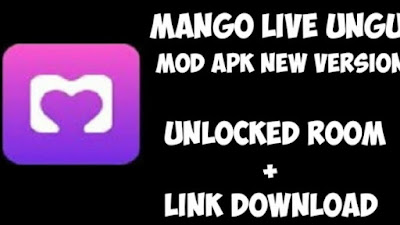 Mango Live Ungu Mod Apk, Unlock All Room + VIP Unlocked