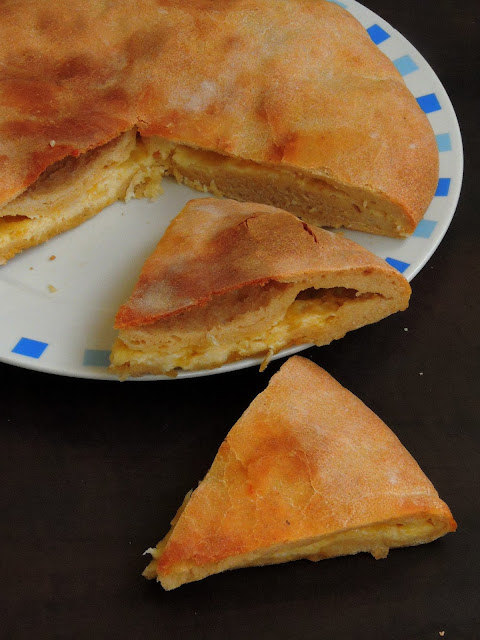 Imeruli Cheese Flatbread,Georgian Cheese Khachapuri