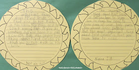 photo of: "What I've learned in First Grade" Writing Samples
