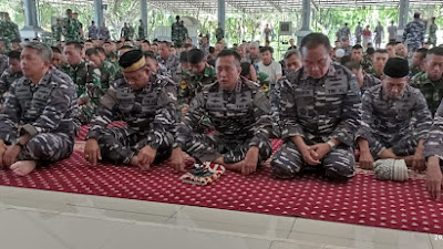 Jelang Akhir Tahun 2023, Dankodiklatal Laksanakan Doa Bersama Prajurit