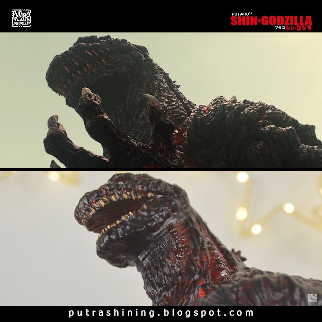 Hand Painted Shin Godzilla by Putra Shining