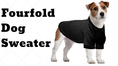 Fourfold Dog Sweater by petsducky.com