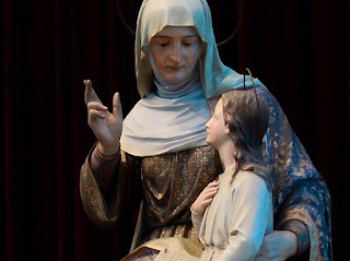 Second day of the novena to saint Anne, novena to the grandmother of Jesus, novena to the mother of the blessed virgin Mary