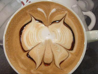 latte butterfly