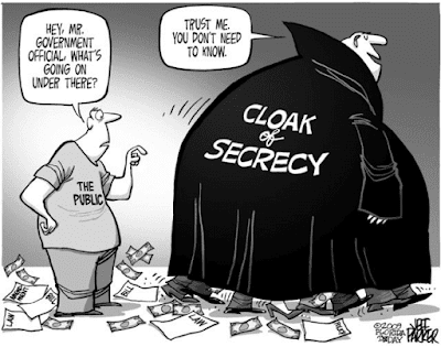 cartoon about government secrecy