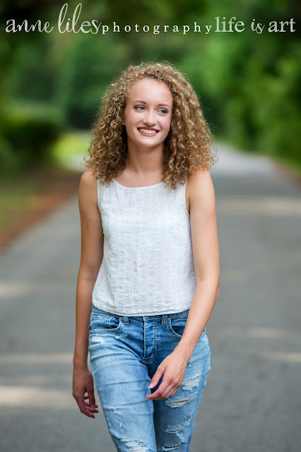 Anne Liles Photography | Southport NC : Senior Photos: Grad: Bailey