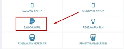 Tempat Untuk Mengisi Saldo Paypal