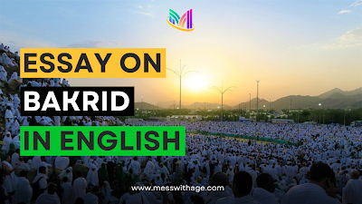 Essay on Bakrid in English for School Students