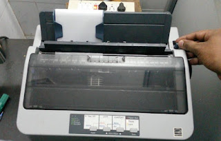 Setting Printer Epson Lx 310 for Auto Tear Off