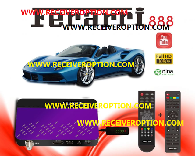 FERARRI 888 HD RECEIVER POWERVU KEY SOFTWARE UPDATE