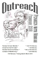 Cover page of Pendeen Outreach Magazine - Feb 2018