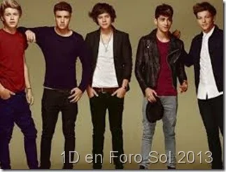 one direction en Foro sol reventa de boletos zona platino 2013