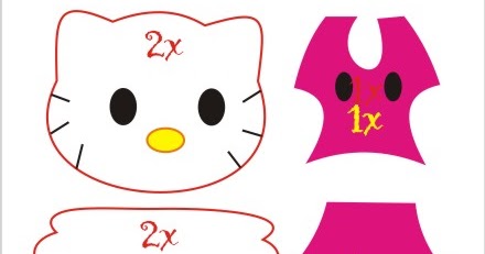 Hilda Shandesti Pola Flanel Boneka Hello Kitty Hilda Shandesti Pola Flanel Boneka Hello Kitty