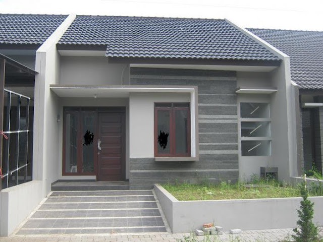 Contoh desain rumah minimalis type 21