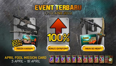 Event Point Blank Garena Indonesia Ujian Nasional SMA Telah Selesai