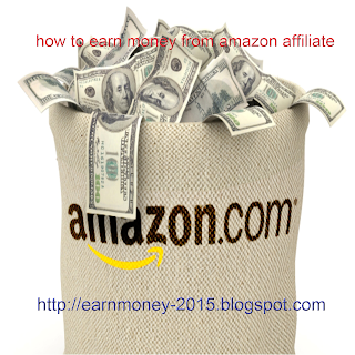 how to earn money from amazon affiliate