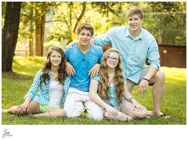 Camp Hydaway Lynchburg Virginia Outdoor Family Portrait Session