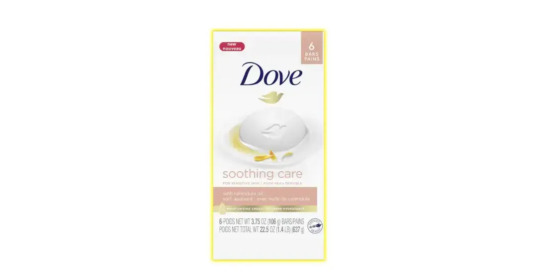 Dove Soothing Care Beauty Bar for Sensitive Skin