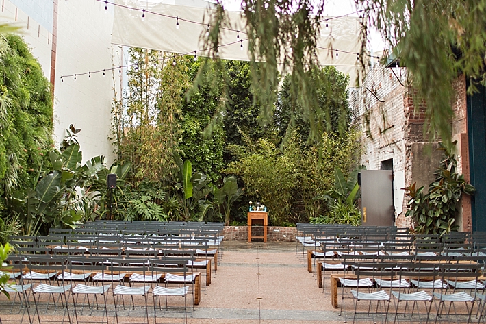 Urban Glam Los  Angeles  Wedding  at the Millwick Southern 