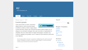 Minimal Blogger Templates