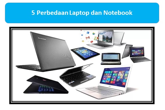Perbedaan Laptop dan Notebook