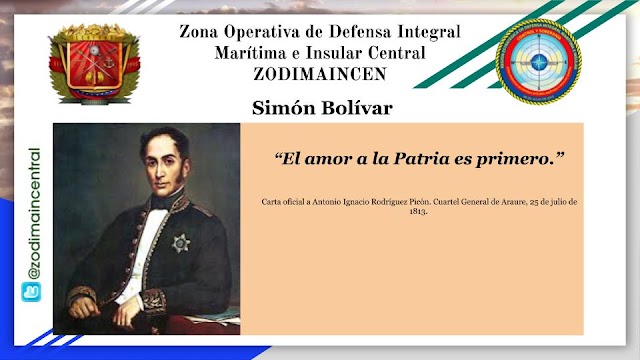 Pensamientos de Simón Bolívar