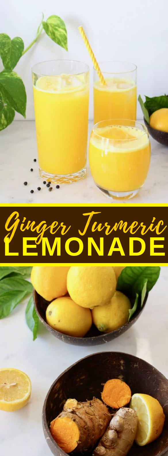 Ginger Turmeric Lemonade Recipe #heatlthydrink #stimulate