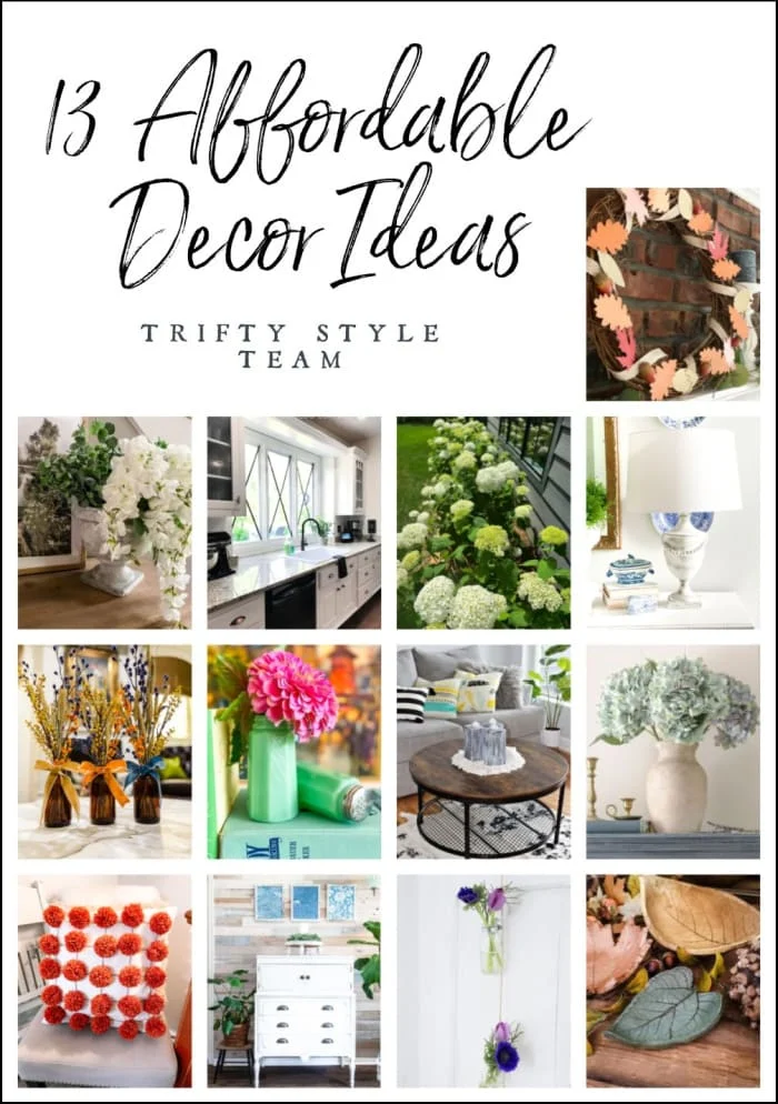 Thrifty Style Team Affordable DIY projects for the home