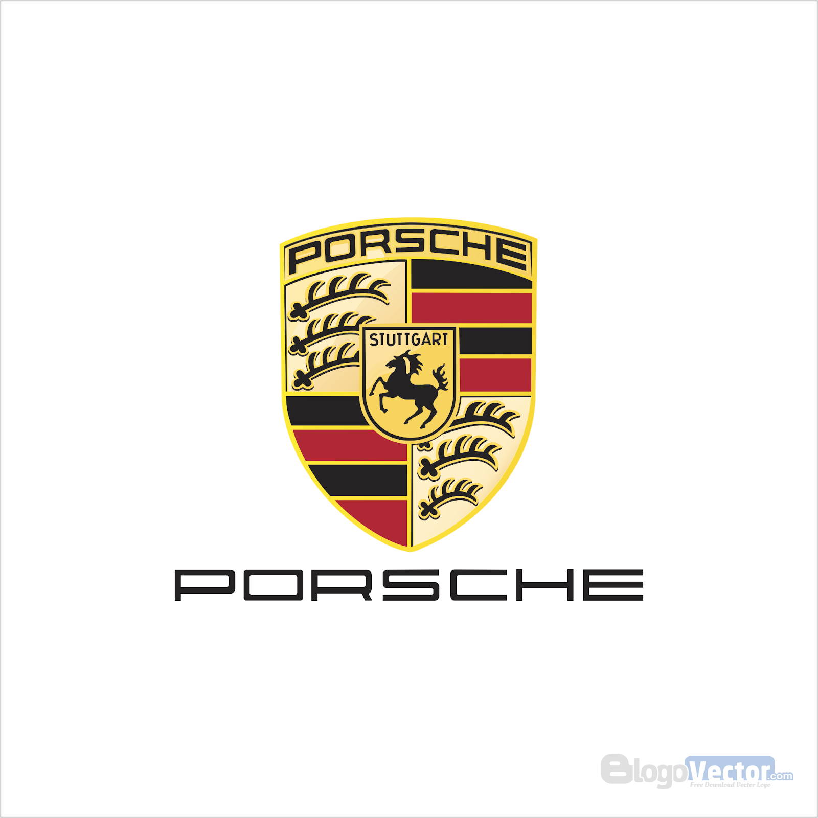 Download Porsche Logo vector (.cdr) - BlogoVector