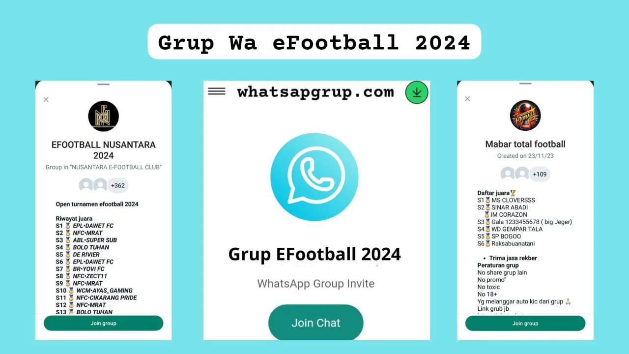 Grup Wa eFootball 2024
