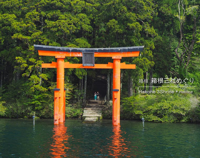 箱根神社の平和の鳥居