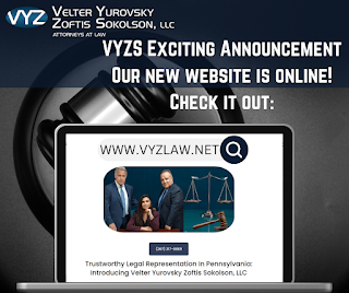 Velter Yurovsky Zoftis Sokolson, LLC New Website Launch