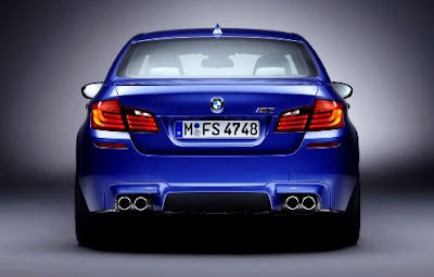 2012 BMW M5 Rear